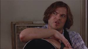 Foto: Jack Black participou do filme que contou a história de sua banda,  'Tenacious D: Uma Dupla Infernal', lançado em 2006 - Purepeople